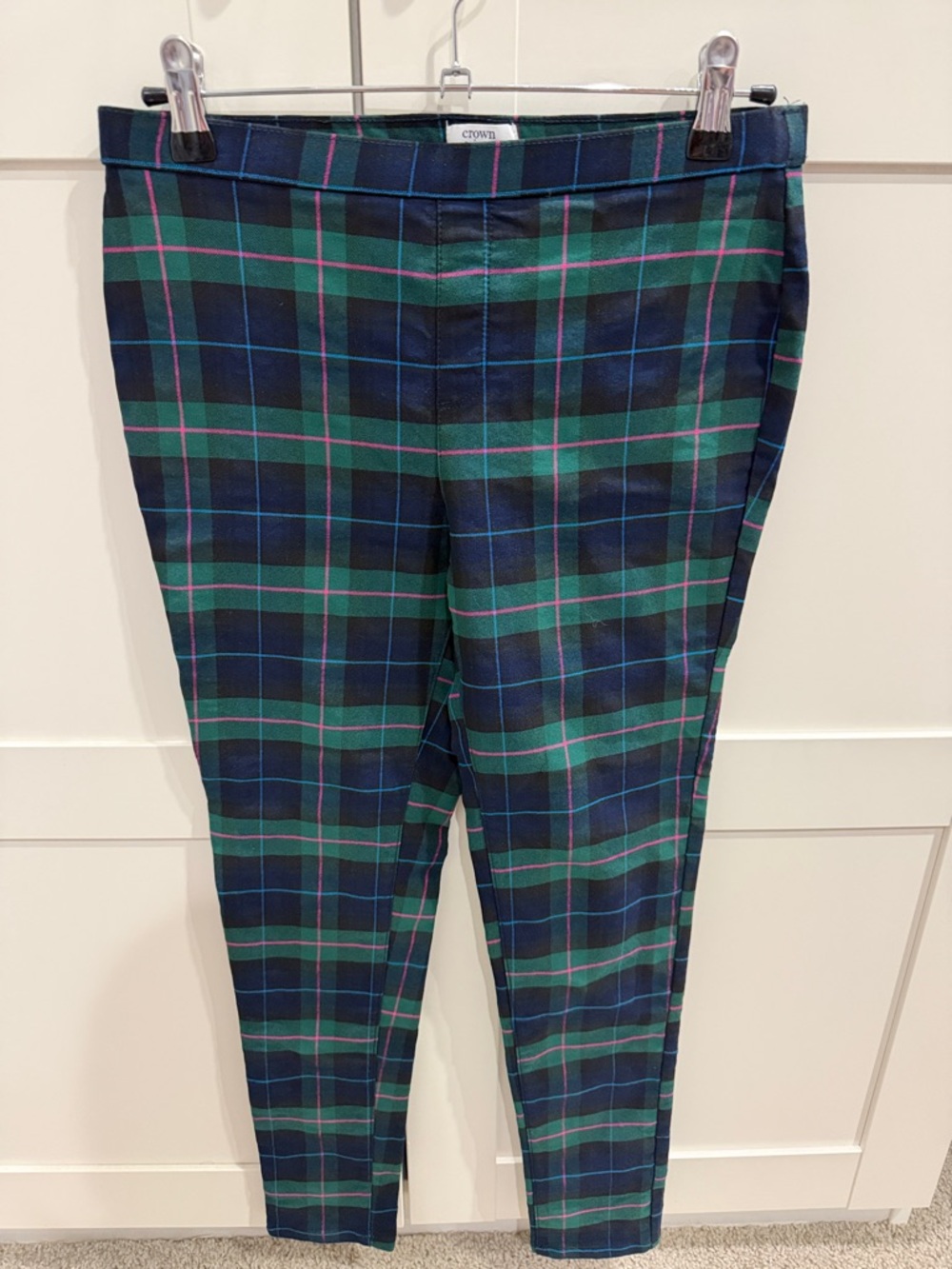 Crown and Ivy girls tartan plaid pants